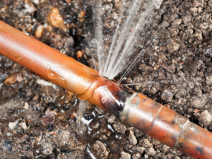 pinhole leaks copper pipes