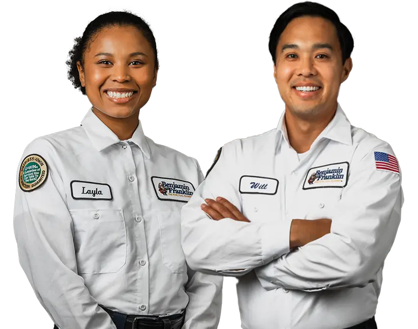 Niceville Benjamin Franklin Plumbing Techs with background removed