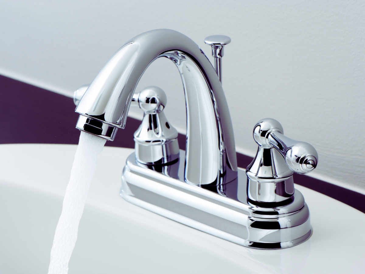 Double handle faucet in Niceville, FL home