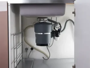 Garbage disposal that was just installed by a Benjamin Franklin Plumbing Tech in Niceville FL